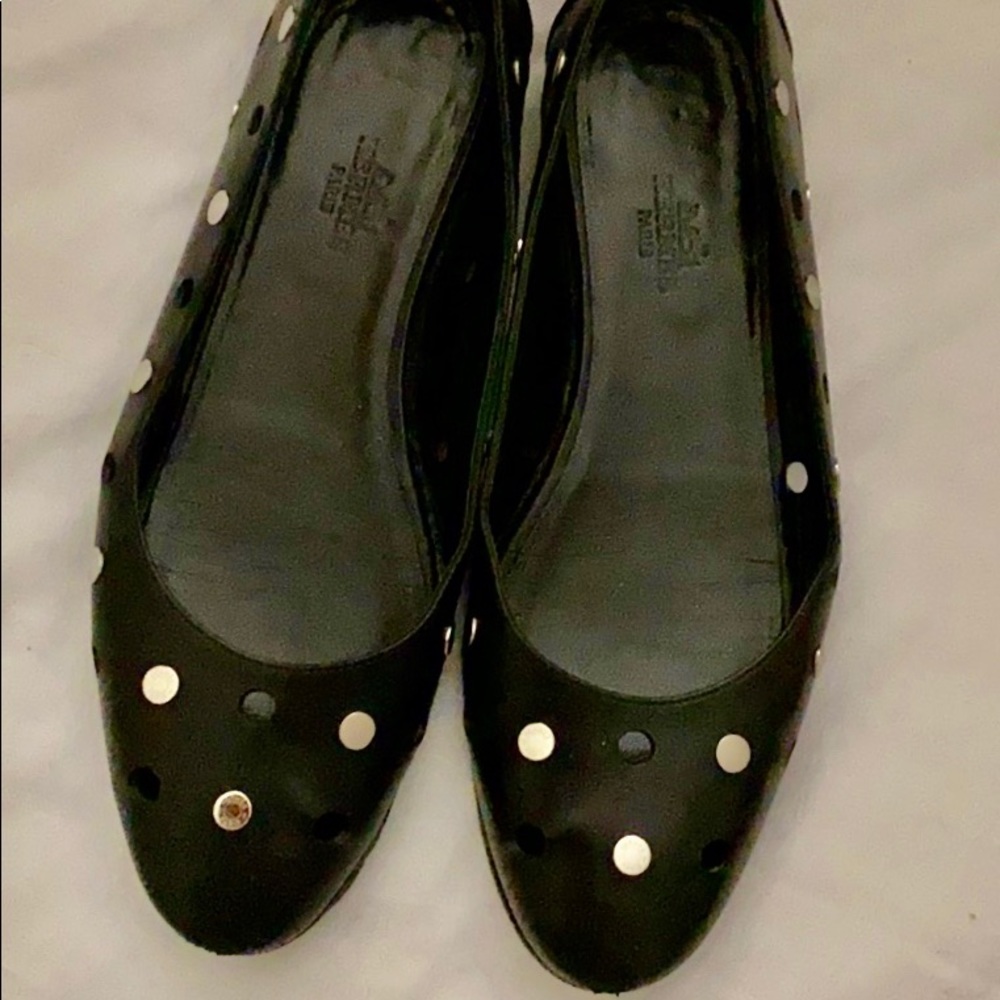 HERMES Ballerina Flats with studs